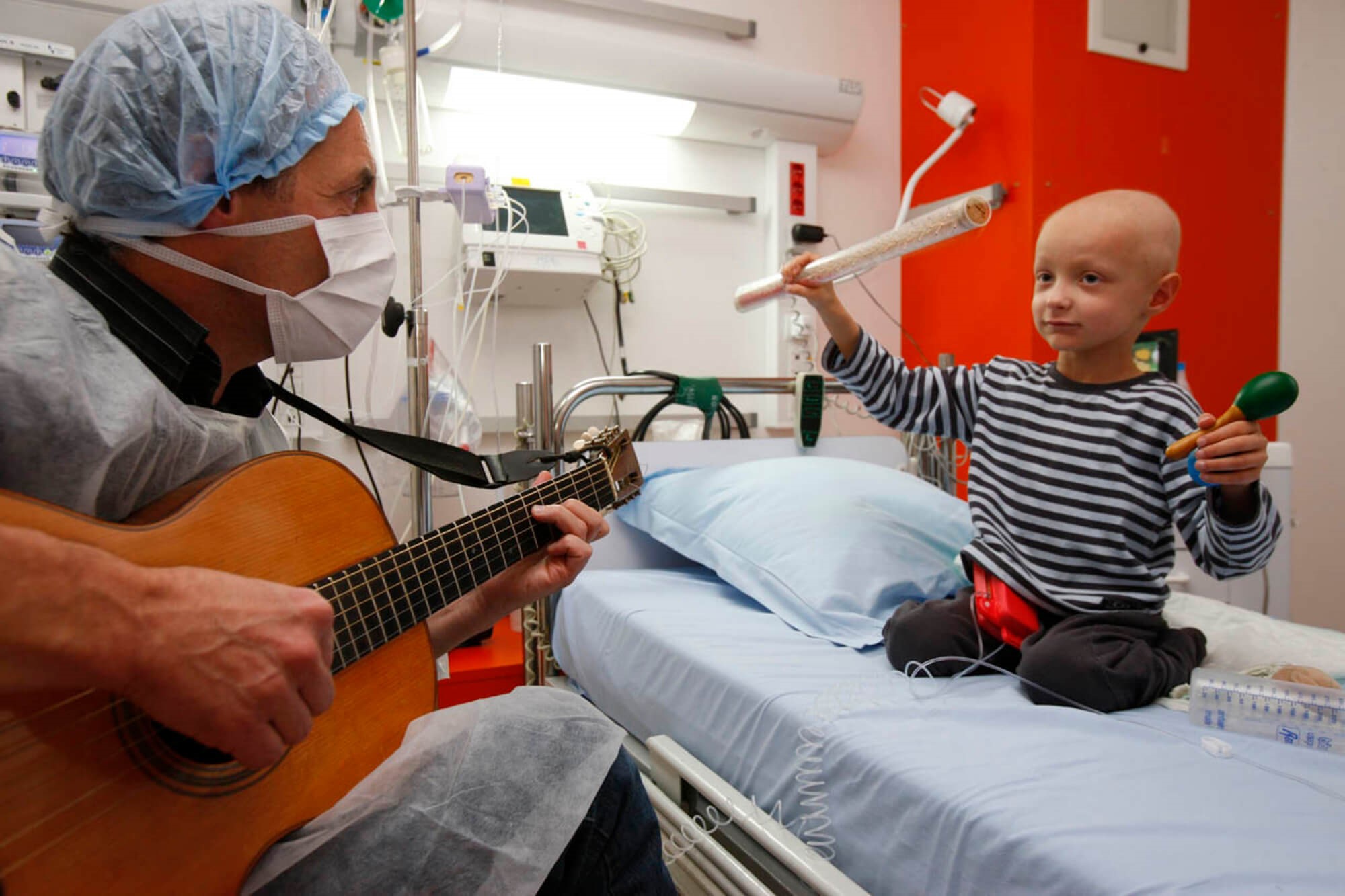استفاده از پکیج موسیقی‌درمانی برای درمان سرطان در کودکان